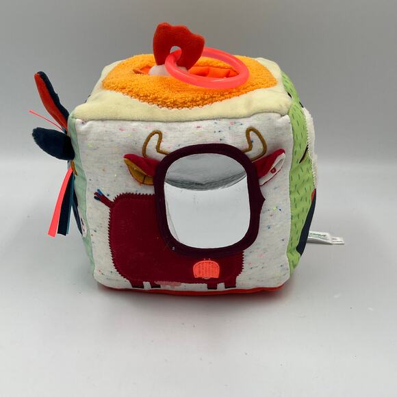 Lilliputiens Farm Activity Sound Cube Plush Toy - Picture 5 of 8